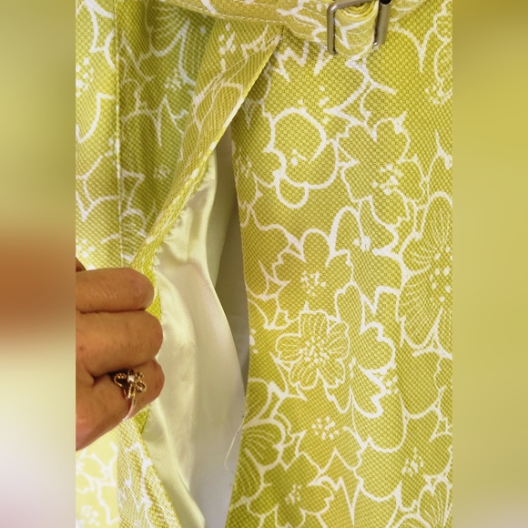 Anne Klein Floral Cotton Jacket Sz 4 - Picture 16 of 16